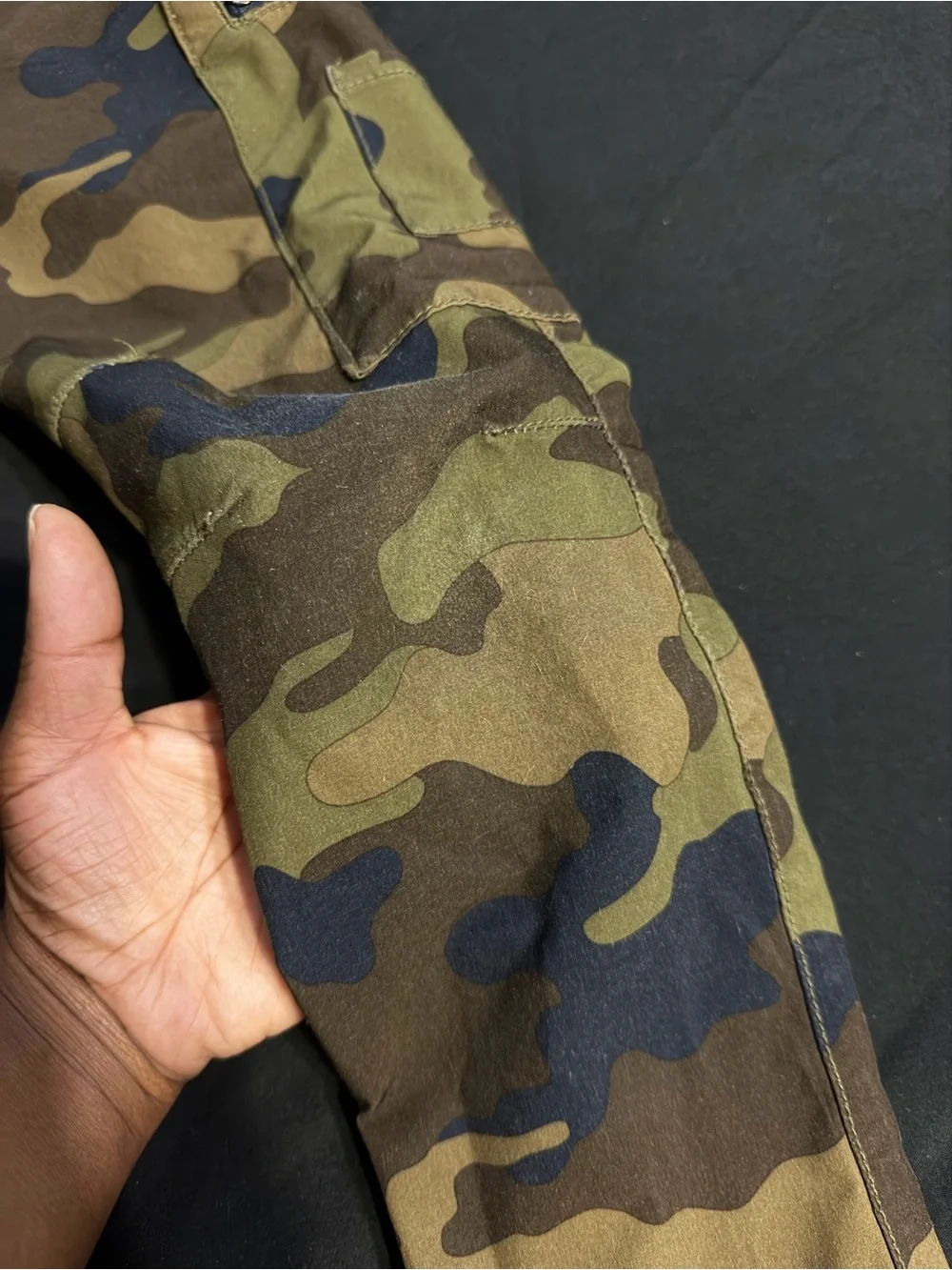 Cat & Jack Green and Brown Camo Cargo Pants